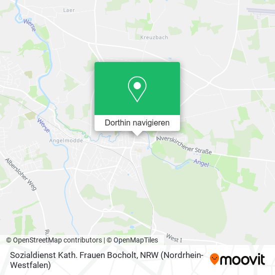 Sozialdienst Kath. Frauen Bocholt Karte