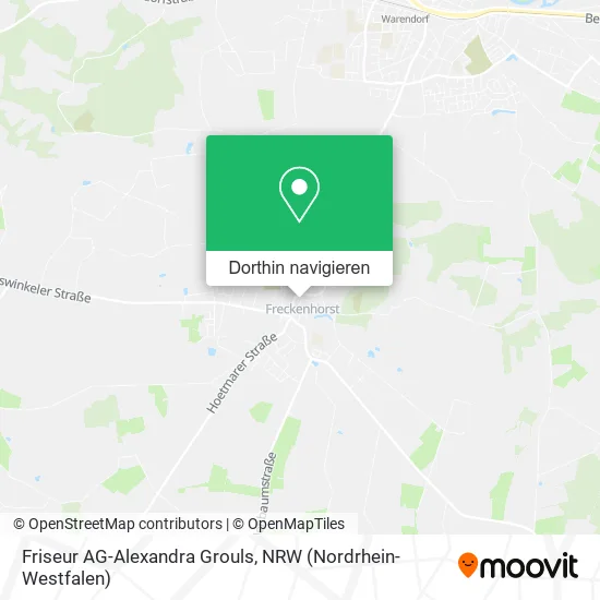 Friseur AG-Alexandra Grouls Karte