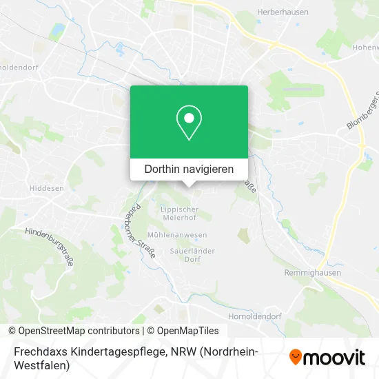Frechdaxs Kindertagespflege Karte