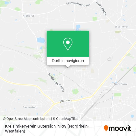 Kreisimkerverein Gütersloh Karte