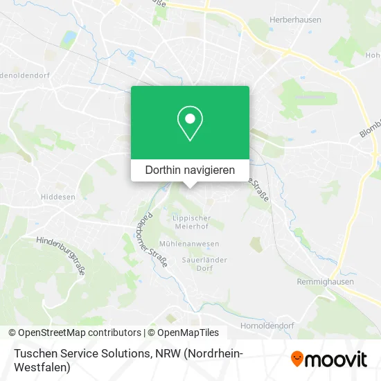 Tuschen Service Solutions Karte