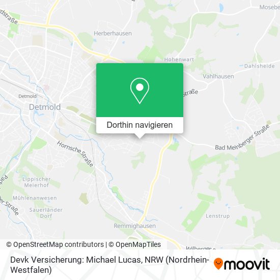 Devk Versicherung: Michael Lucas Karte
