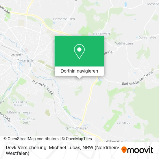 Devk Versicherung: Michael Lucas Karte