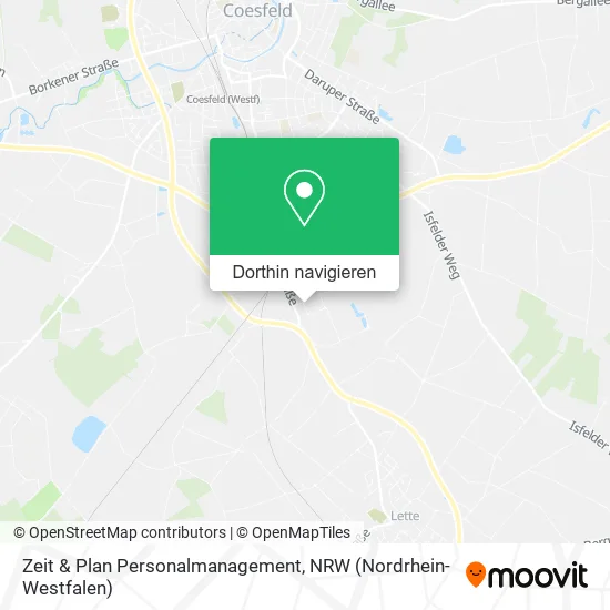 Zeit & Plan Personalmanagement Karte