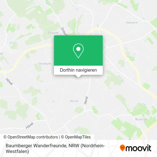 Baumberger Wanderfreunde Karte