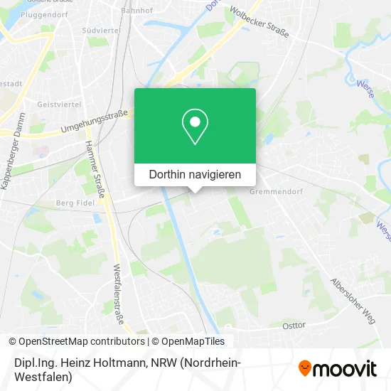 Dipl.Ing. Heinz Holtmann Karte