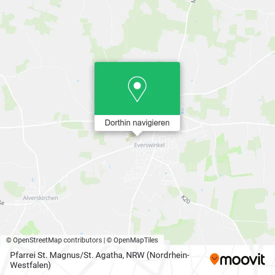 Pfarrei St. Magnus/St. Agatha Karte