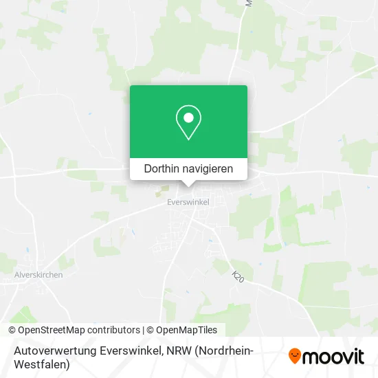 Autoverwertung Everswinkel Karte