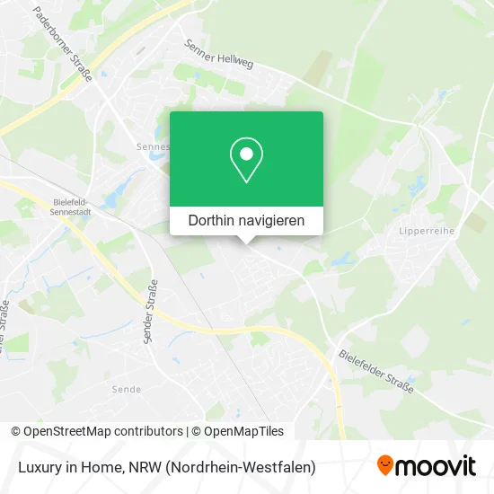 Luxury in Home Karte