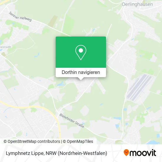 Lymphnetz Lippe Karte