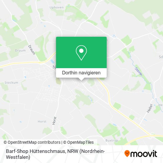 Barf-Shop Hüttenschmaus Karte