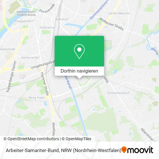 Arbeiter-Samariter-Bund Karte