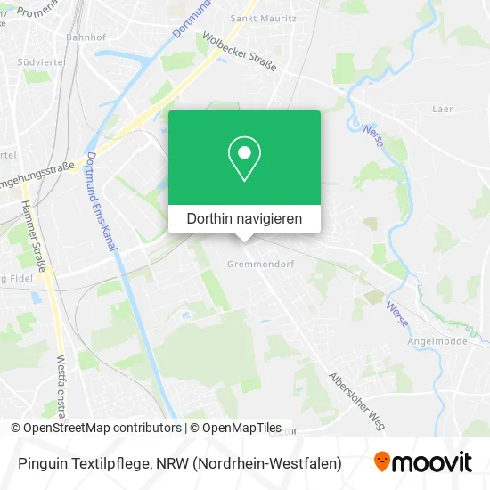 Pinguin Textilpflege Karte