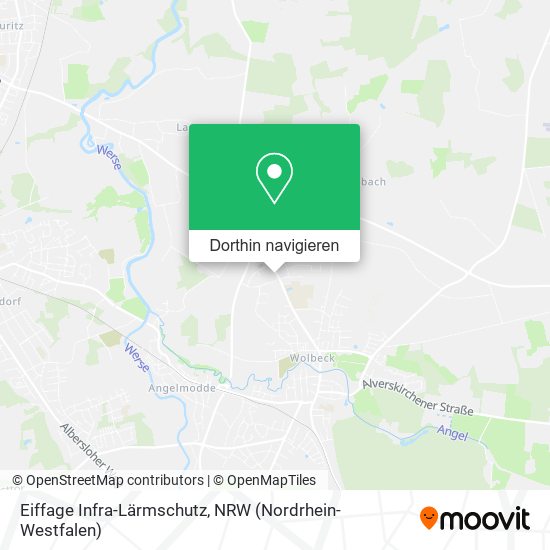 Eiffage Infra-Lärmschutz Karte