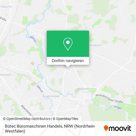Bütec Büromaschinen Handels Karte