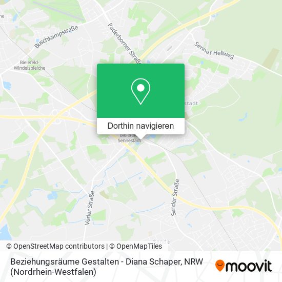 Beziehungsräume Gestalten - Diana Schaper Karte