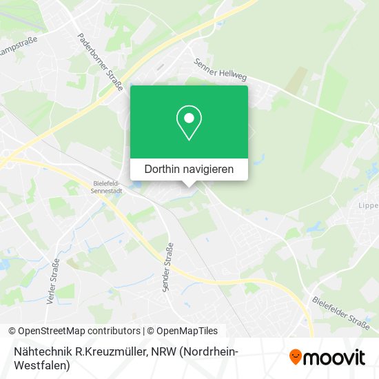 Nähtechnik R.Kreuzmüller Karte
