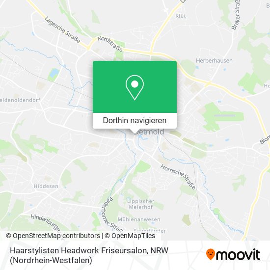 Haarstylisten Headwork Friseursalon Karte