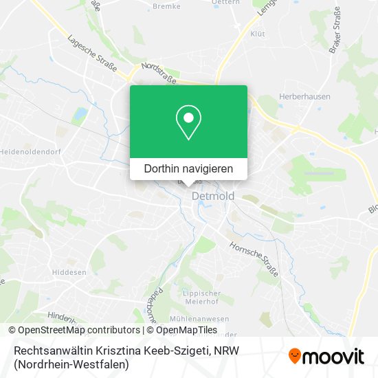 Rechtsanwältin Krisztina Keeb-Szigeti Karte