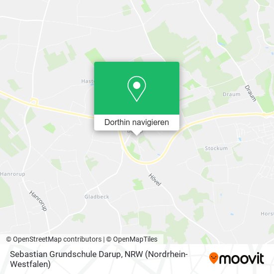 Sebastian Grundschule Darup Karte