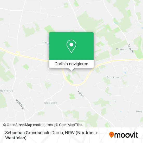 Sebastian Grundschule Darup Karte