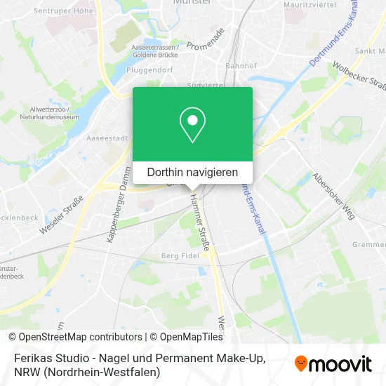 Ferikas Studio - Nagel und Permanent Make-Up Karte