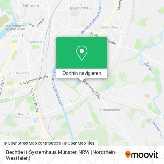 Bechtle It-Systemhaus Münster Karte