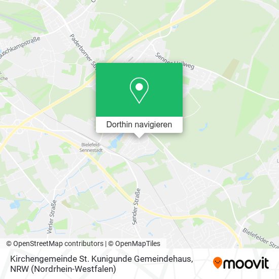 Kirchengemeinde St. Kunigunde Gemeindehaus Karte