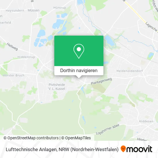 Lufttechnische Anlagen Karte