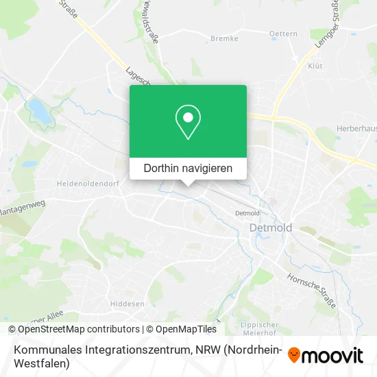 Kommunales Integrationszentrum Karte