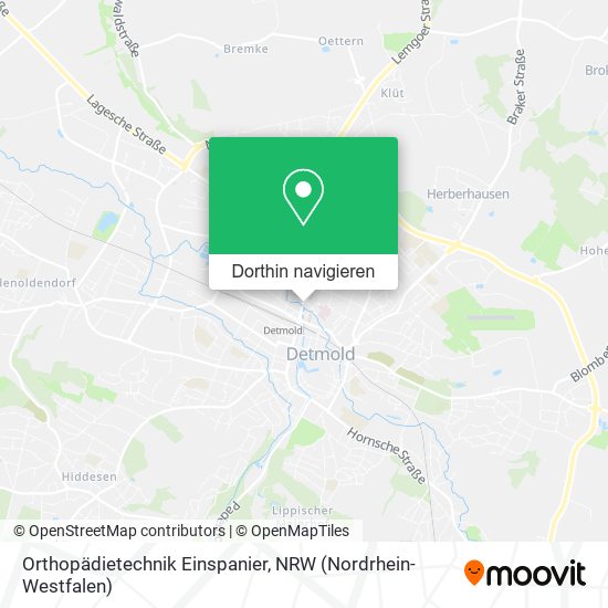 Orthopädietechnik Einspanier Karte