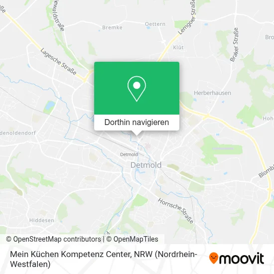 Mein Küchen Kompetenz Center Karte