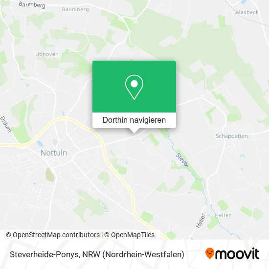 Steverheide-Ponys Karte