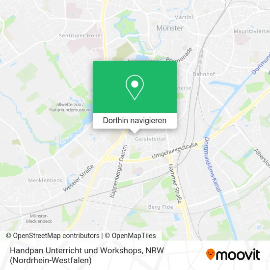 Handpan Unterricht und Workshops Karte