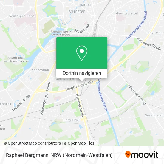 Raphael Bergmann Karte