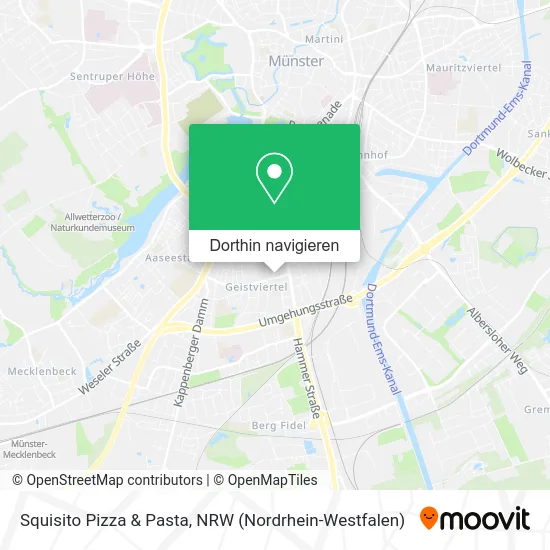 Squisito Pizza & Pasta Karte