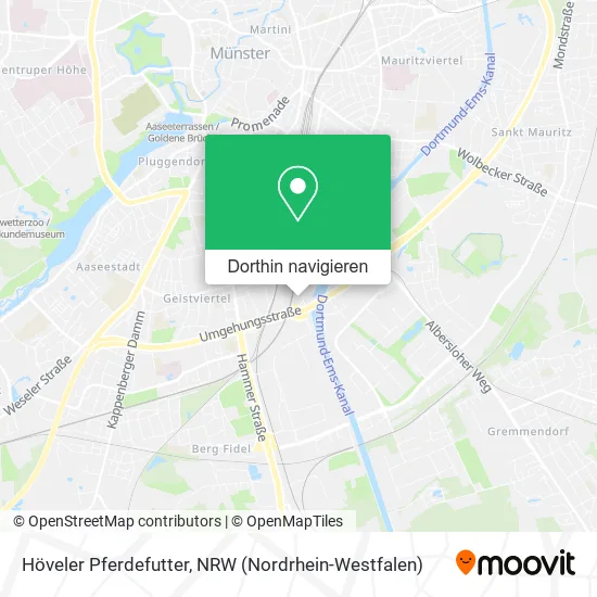 Höveler Pferdefutter Karte