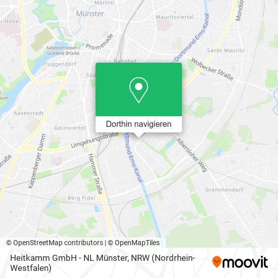 Heitkamm GmbH - NL Münster Karte