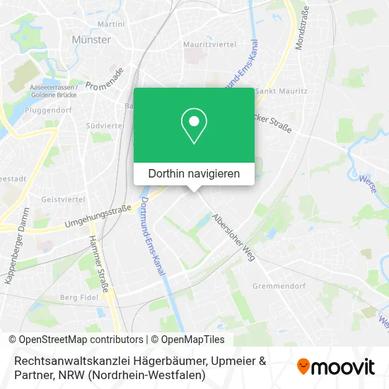 Rechtsanwaltskanzlei Hägerbäumer, Upmeier & Partner Karte