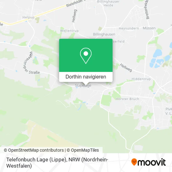 Telefonbuch Lage (Lippe) Karte