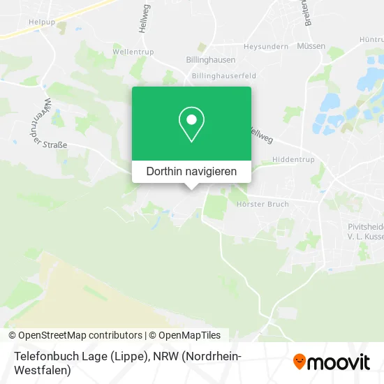 Telefonbuch Lage (Lippe) Karte