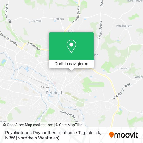 Psychiatrisch-Psychotherapeutische Tagesklinik Karte