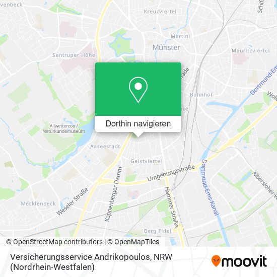 Versicherungsservice Andrikopoulos Karte