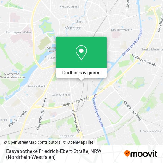 Easyapotheke Friedrich-Ebert-Straße Karte