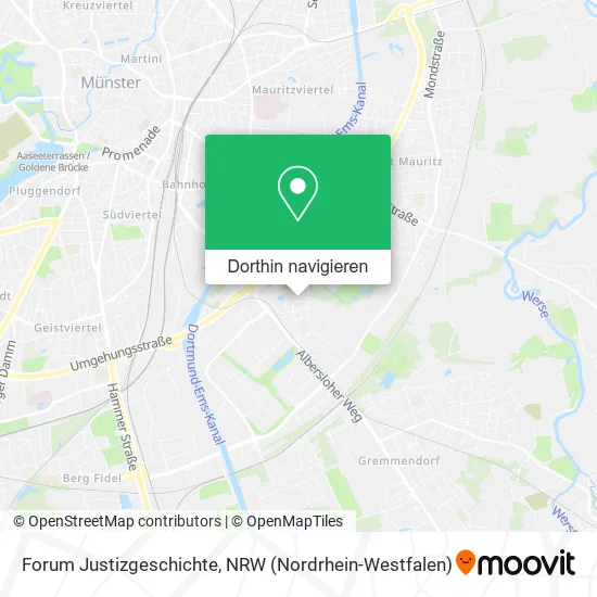 Forum Justizgeschichte Karte