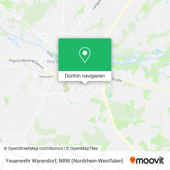 Feuerwehr Warendorf Karte