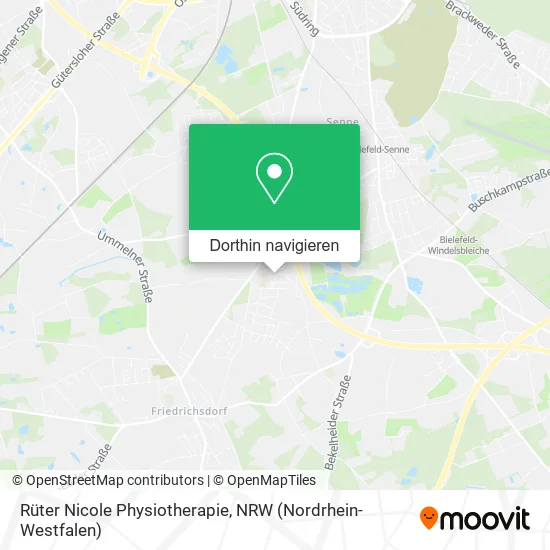 Rüter Nicole Physiotherapie Karte