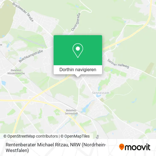 Rentenberater Michael Ritzau Karte