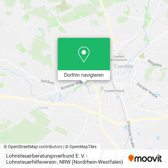 Lohnsteuerberatungsverbund E. V. -Lohnsteuerhilfeverein- Karte