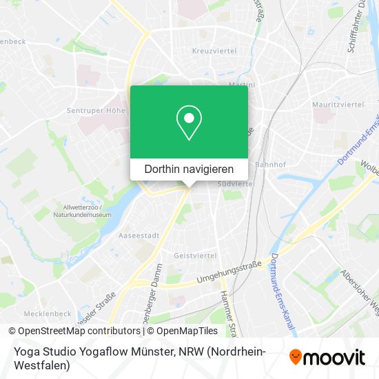 Yoga Studio Yogaflow Münster Karte